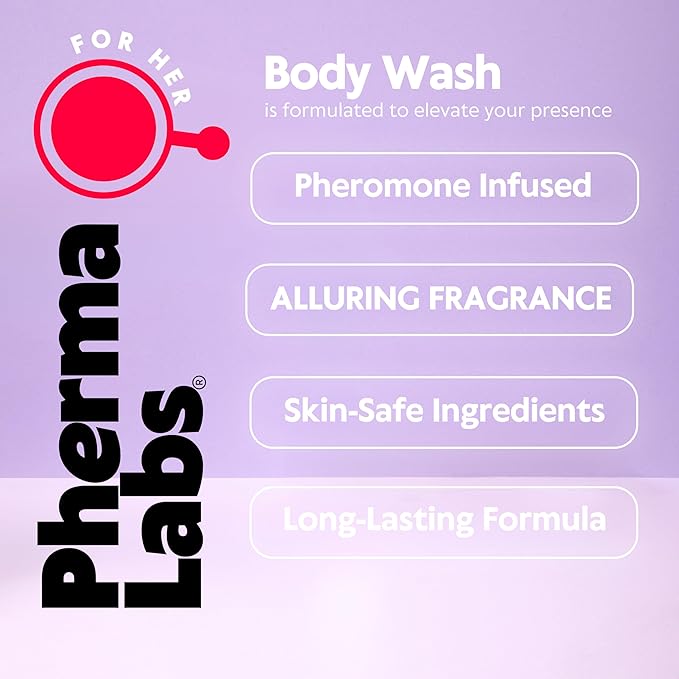 Women's Body Wash with Pheromones 9.6 Fl Oz (Original Scent)
