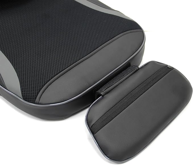 Back Massager with Heat Shiatsu Massage Chair Pad for Back Pain Rolling Kneading Massage Seat Cushion Gifts for Women/Men Stress Relax at Car Home Office