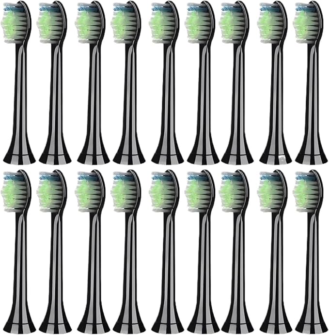4Pcs Replacement Brush Heads Compatible for Toothbrush(Green)