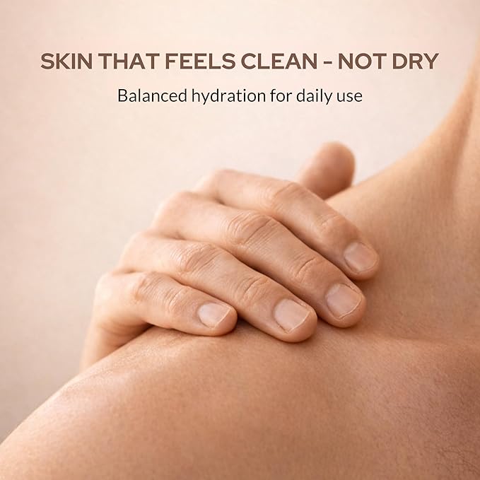 Body Wash Men Facial Exfoliant – Refreshing Gel With Musk Scent Ideal for All Skin Types 8oz – Gently Cleanses Revitalizes and Leaves Skin Feeling Smooth and Renewed for Everyday Use