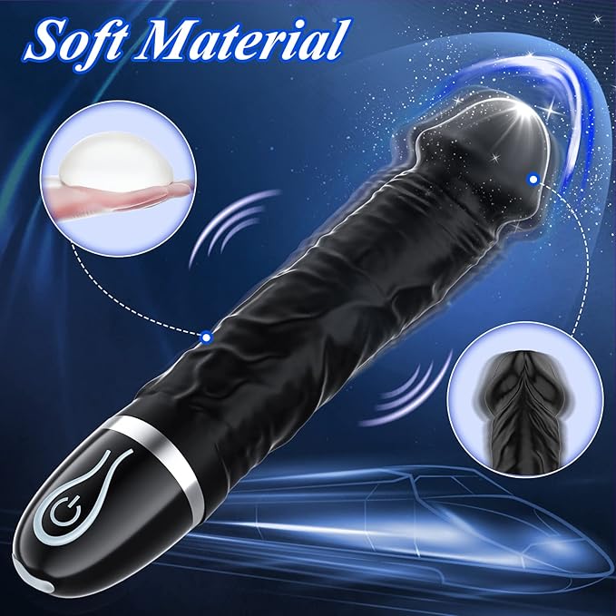 Portable Vibrating Massager -Clitioral Sucker Relaxes Muscles Viboators Toy 7 Modes Couples - for Body and Back Foot Silent Personal for Sports Massage Adult Tools Relaxation 1104Q4 (Black)