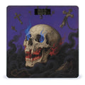 Skull Scale for Body Weight Sturdy Tempered Glass Weighing Scales with LCD Display Accurate Digital Bathroom Scale Convenient Body Fat Smart Scales Easy Read