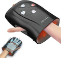 Snailax Hand Massager with Heat and Compression Vibration Cordless Hand Massager for Arthristis Carpal Tunnel Gifts for Women Men Mom(Black)