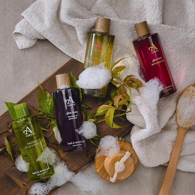 Arran Sense of Scotland Glen Rosa Luxury Moisturising Bath and Shower Gel for Women