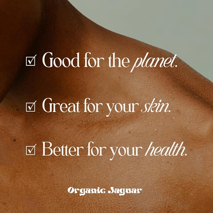 Organic Jaguar Natural Body Wash with Aloe Vera Gel and Shea Butter Bath and Shower Soap Cleanser for Body Care Leaves Skin Soft &amp Hydrated Unscented Sulfate and Paraben Free 13.5 fl oz