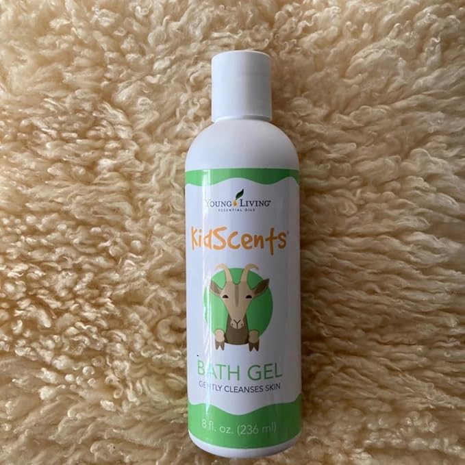 KidScents Bath Gel by Young Living - 8 fl oz - Hypoallergenic Gentle and Nourishing Botanicals for Children's Sensitive Skin - Aloe Vera Moisturizing