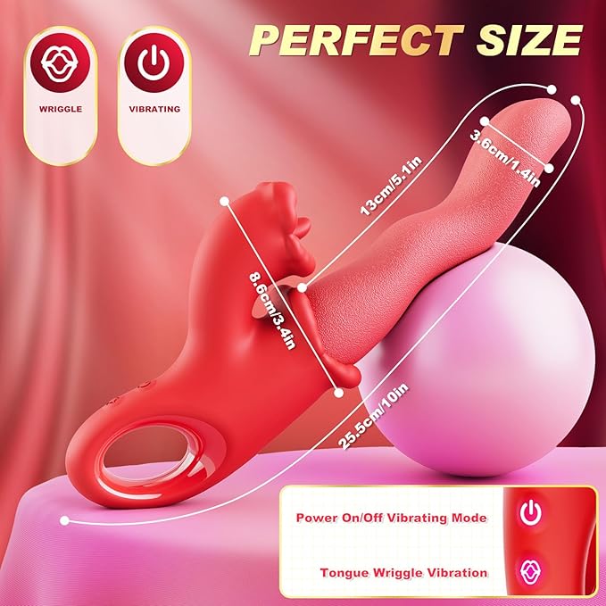 Portable Vibrating Massager -Clitioral Sucker Relaxes Muscles Viboators Toy 10 Modes Couples - for Body and Back Foot Silent Personal for Sports Massage Adult Tools Relaxation (Red1)