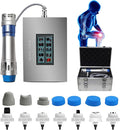 Shockwave Therapy Machine with 7 Treatment Heads Deep Tissue for Muscles Pain Relief Shock Wave Device for Athletes Sports Injuries Plantar Fasciitis Focused Shockwave Machine