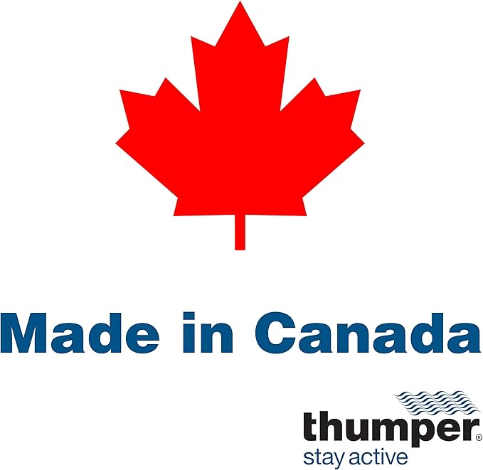 Thumper Sport Percussive Massager - Deep Tissue Home use Massage for Muscles Back Shoulders Neck Legs arms. Portable Therapy Action Electric Handheld Massager with Long Handle