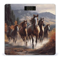 Horses Weight ScaleClear LED Display Bathroom Digital Weighing ScaleTempered Glass Digital Bathroom Scale for Body Weight Capacity Up to 400 Lbs