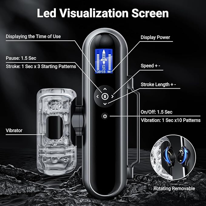 Male Mastusbafor with 10 Vibration Sucking APP Control Vibration Modes Automatic Tight Sleeve Hoodies Male Masterburbatar Hands Free Masterburbatar Life Size Machine Thrusting Machine Devices RAZ364