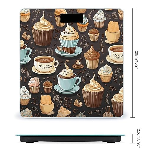 Coffee and Sweets Sugar Chocolate Scale for Body Weight Digital Bathroom Scale Accurate Smart Weight Scales with Large Display Weighing Machine High Precision Scales