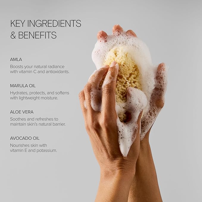 Alo Mega-C Body Wash | Nourishing Formula Made with Aloe Vitamin E &amp Marula Oil | Infused with Magnesium | Citrus Scent | 31.5 fl. Oz