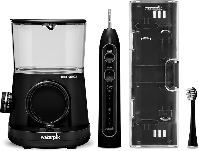 Waterpik Sonic-Fusion 2.0 Flossing Electric Toothbrush Black