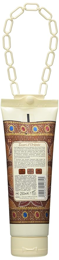 Set of 12 Treasures of East Shower Byzantium Black Rose/labdano 250 ml Bath and Shower