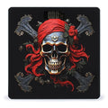 Pirate Skull Digital Bathroom Scale for Body Weight with High Precision Digital Weighing Scale with BMI Clear LCD Display and Step-On Measures Weight Up to 180kg