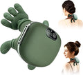 Neck Massager Electric Neck and Back Massager with Heat Simulated Human Hand Design Shoulder Neck Massage for Pain Relief and deep Tissue Shiatsu Massage 4D Kneading Gifts for Men Women