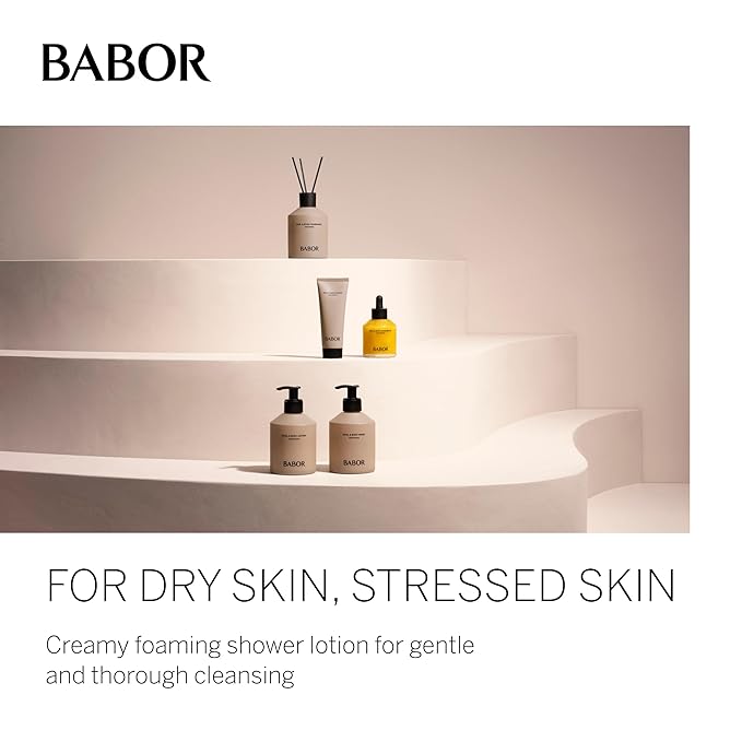 BABOR Soul &amp Body Wash Nourishing Body Wash with Provitamin B5 &amp Glycerin for Silky-Soft Hydrated Skin &amp Balanced Complexion 8.45 fl oz