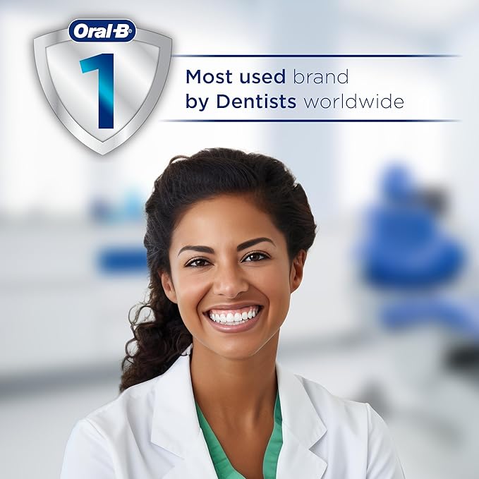 Oral-B iO Deep Clean + Protect Rechargeable Electric Toothbrush Saphire Blue iO Series 7 2 Replacement Brush Heads Charging Travel Case
