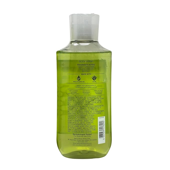 Bath &amp Body Works Island Margarita 3 Body Washes with a Perfectly Peeled Bar Soap