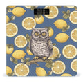 Lemon and Owl Digital Bathroom Scale for Body Weight Weighing Scale with Backlit LCD Display High Precision Measurements &amp Measures Weight Up to 180kg