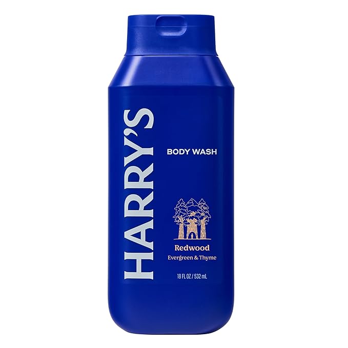 Harry's Men's Body Wash - Redwood - (3 Pack) 18 fl oz - Shower Gel for Men - No Parabens Sulfates or Dyes