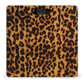 Digital Bathroom Scale for Body Weight Scale with Bright LCD Display High Accuracy Step-On Technology Auto On/Off Cool Cheetah Leopard Digital Scales 400 Lbs /180kg
