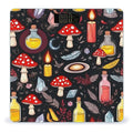 Men's Fashion Automatic Switch Digital Bathroom Weighing Scale Smart Scale Witch Witchy Goth Magic Mushrooms