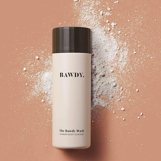 BAWDY The Wash - Lightweight Water-Activated Powder-to-Foam Body Wash - Vegan Non-Toxic Ingredients - Clean Body Beauty Products (3oz / 85g)