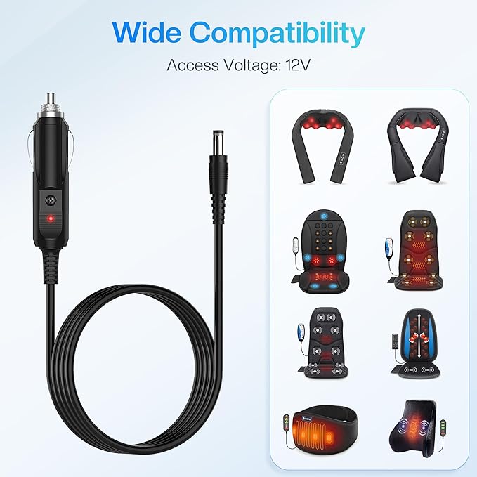 COMFIER Massager Chair &amp Car Adapter