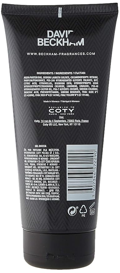 Beckham Classic Shower Gel 200 ml