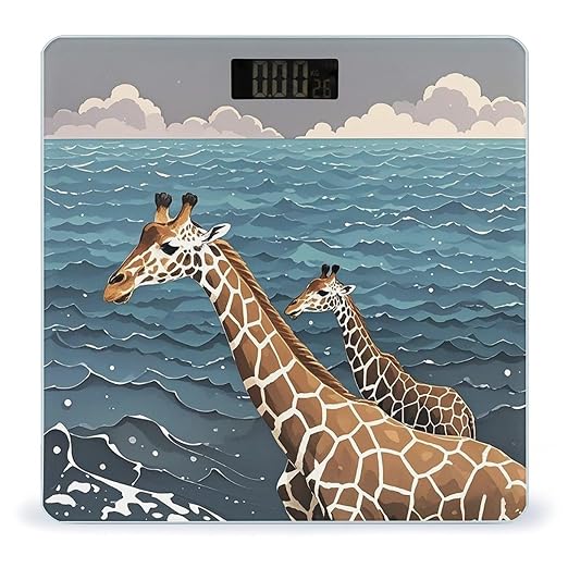 The Deep Ocean Scale for Body Weight Digital Bathroom Scale Accurate Smart Weight Scales with Large Display Weighing Machine High Precision Scales