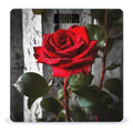 Blooming Red Rose Scale for Body Weight Digital Bathroom Scale Accurate Smart Weight Scales with Large Display Weighing Machine High Precision Scales