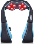 Mo Cuishle Shiatsu Neck Massager for Pain Relief – Deep Kneading Back Shoulder Massage with Heat – Ideal for Valentine’s Day Christmas Mother's Day Father's Day Gifts for Men Women Mom Dad Her Him