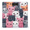 Digital Bathroom Scale for Body Weight Scale with Bright LCD Display High Accuracy Step-On Technology Auto On/Off Cute Kittens Digital Scales 400 Lbs /180kg