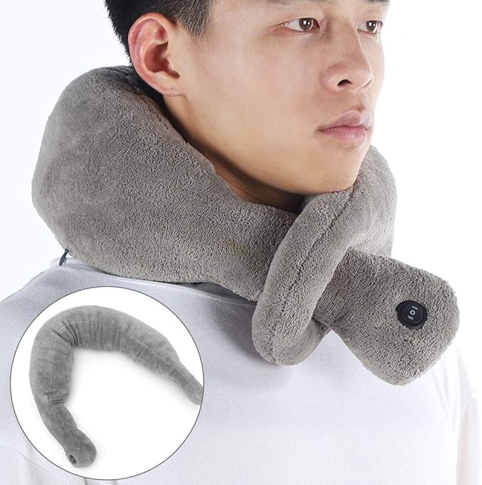 Sonew Neck Massager Neck Pillow Massager Pain Electric Neck Pillow for Pain Relief for Pain Relief Cervical with Heating for Men Massage Tools &amp Equipment for Men and Women