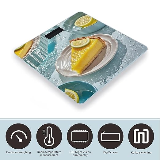 Gourmet Food Scale for Body Weight Digital Bathroom Scale Accurate Smart Weight Scales with Large Display Weighing Machine High Precision Scales