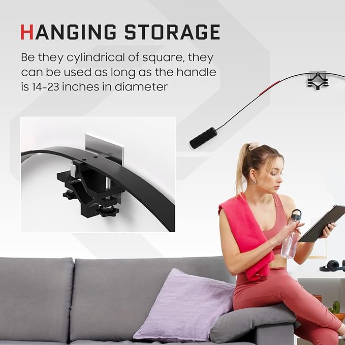 Upgrade Massage Gun Holder Percussive Massage Gun Mount for Back Compatible with Most Massage Guns Design for Hard to Reach Areas