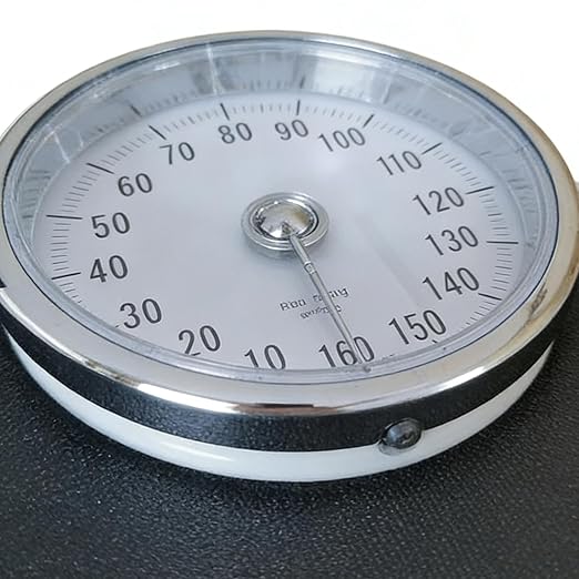Bathroom Weight Scale – Mechanical Scale with Measurement of 160 kgHome Weight Measuring Instrument – For Home Use Gym Travel Office Commercial Apartment