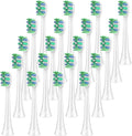 Replacement Toothbrush Heads Compatible for with Optimal Plaque Control HX9023/65 HX9044 HX9054 Electric Brush Head(20 Pcs)