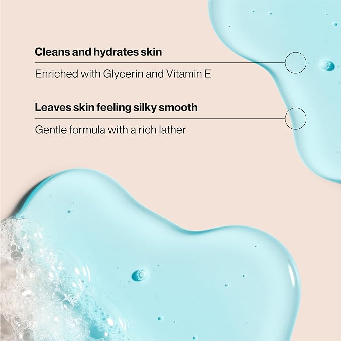 Suave Ocean Breeze Moisturizing Body Wash with Glycerin &amp Vitamin E Hydrating Formula For Soft Smooth Skin Long Lasting Fragrance 18 FL OZ 6 Count