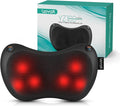 VOYOR-HEALTH Shiatsu Neck and Back Massager with Heat - 3D Kneading Deep Tissue Massage Pillow for Lower Back Shoulder Calf Foot Use at Home Car Office YZ100