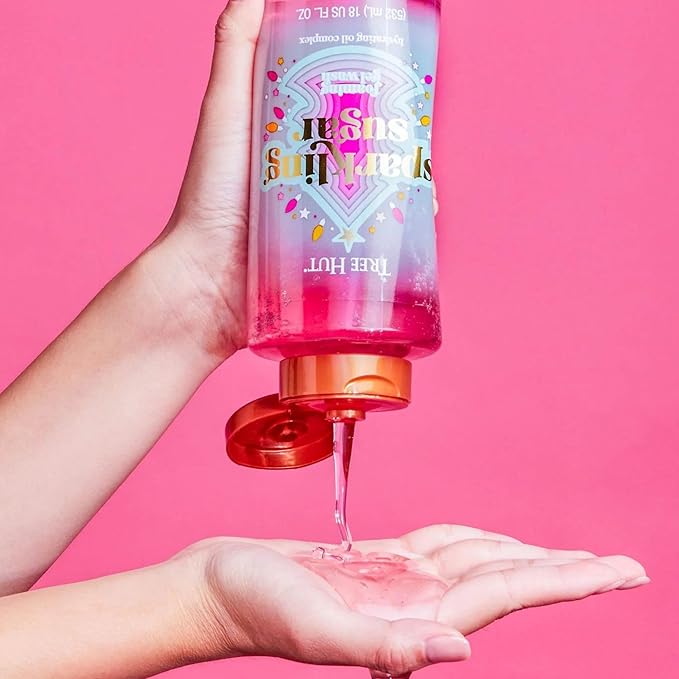 Tree Hut Sparkling Sugar Nourishing &amp Moisturizing Foaming Gel Wash 18 oz.