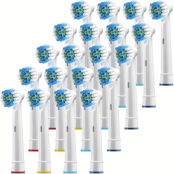 Replacement Toothbrush Heads Compatible with Oral-B Triumph Electric Toothbrush Heads Brush Heads(20pcs)