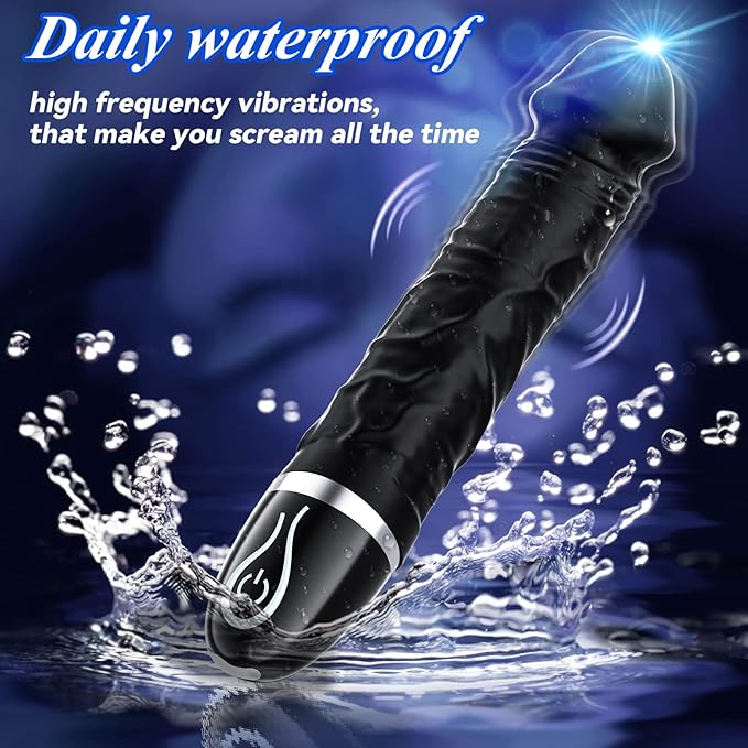 Handheld Vibrating Massager - Clitioral Relaxes Muscles Tool Viboators Toy Couples Clitioral Sucker High Frequency Silent Personal Massage Adult Tools Relaxation Portable POW0256 (Black)