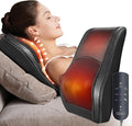 Back Massager with Heat Shiatsu Back and Neck Massager 3D Kneading Deep Tissue Massage Pillow for Neck Back Shoulder Muscle Pain Relief Gifts for Mom Dad Women Men