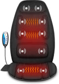 Snailax Vibration Back Massager with Heat Massage Chair Pad with Neck Lumbar Memory Foam 10 Vibration Motors5 Modes Gifts No shiatsu