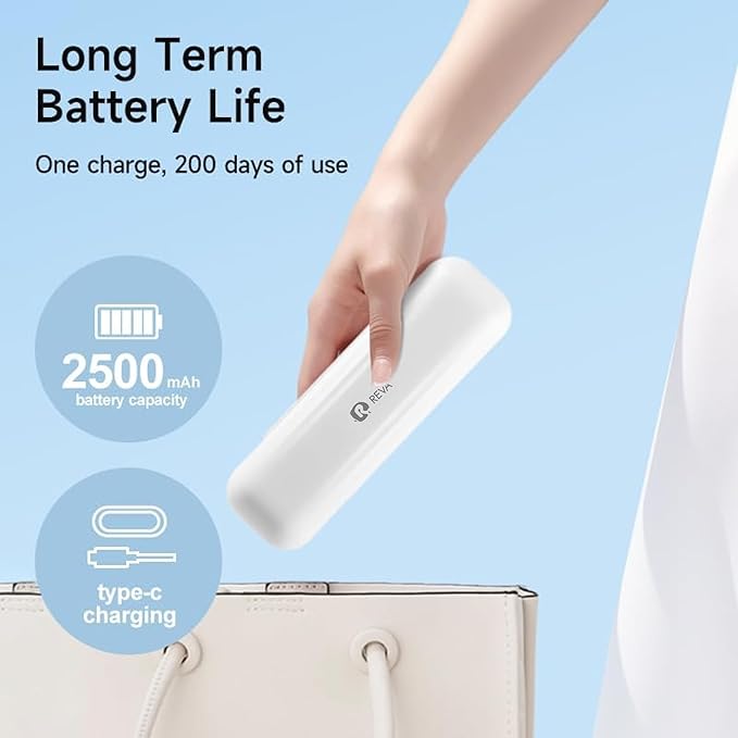 V3 Sonic Electric Toothbrush for Adults - Dual Display 5 Cleaning Modes Up to 200 Days Battery on a Single Charge 4 Brush Heads &amp IPX7 Waterproof Design