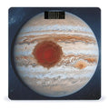 Jupiter Great Red Spot Scale for Body Weight Sturdy Tempered Glass Weighing Scales with LCD Display Accurate Digital Bathroom Scale Convenient Body Fat Smart Scales Easy Read