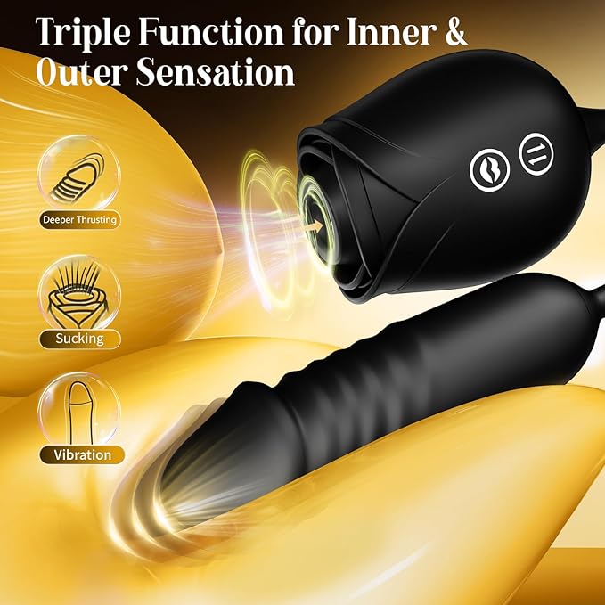 Portable Vibrating Massager -Clitioral Sucker Relaxes Muscles Viboators Toy 10 Modes Couples - for Body and Back Foot Silent Personal for Sports Massage Adult Tools Relaxation (Black)